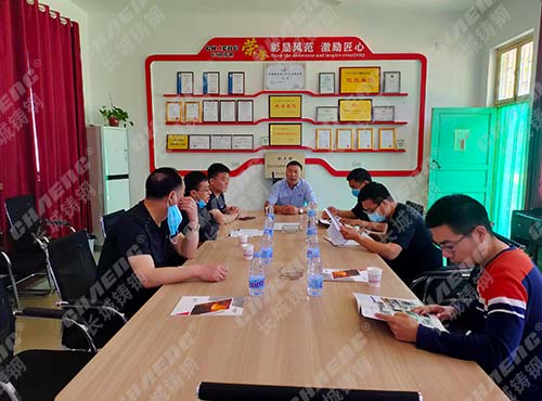 長城鑄鋼與客戶攜手同行，共創(chuàng)美好未來！